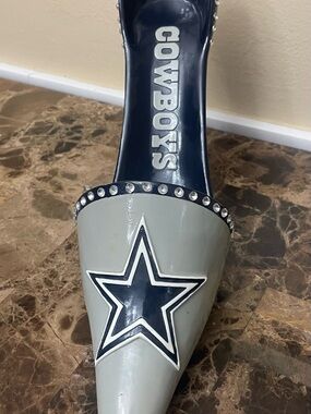 NFL Dallas Cowboys Shoe Wine Holder